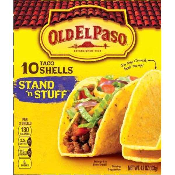 Old El Paso Old El Paso Taco Shells 10 Count 4.7 oz., PK12 46000-27918